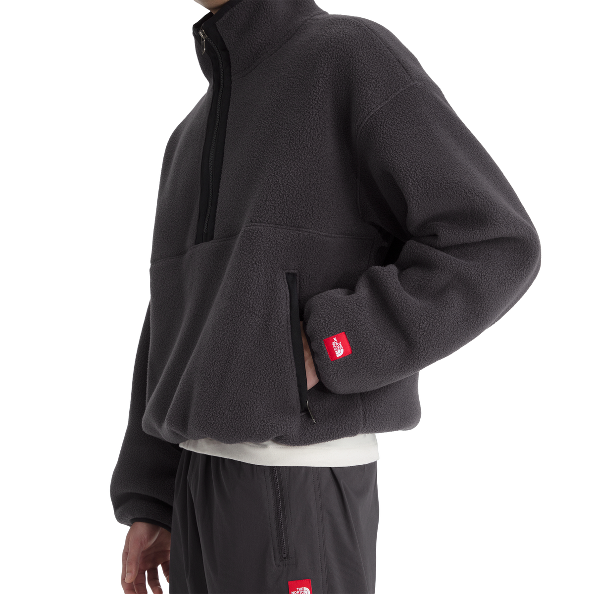 The North Face Red Box Half Zip Fleece Obsidian