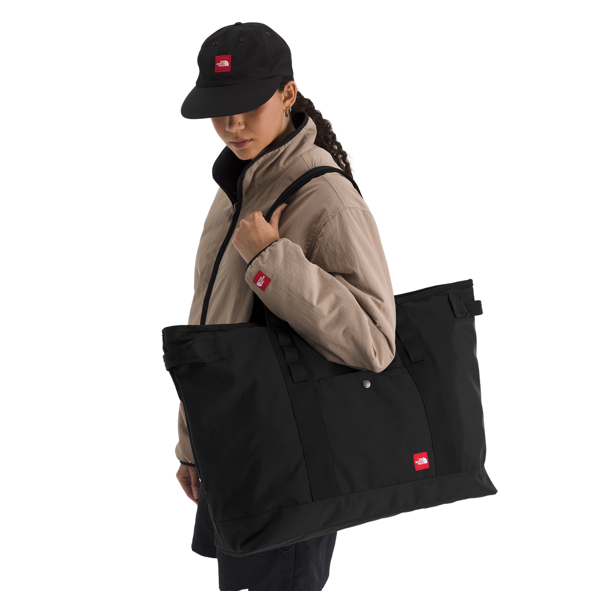The North Face Red Box Large Tote Bag TNF Black
