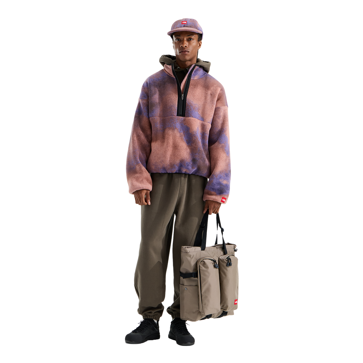 The North Face Red Box Tote Bag Garnet