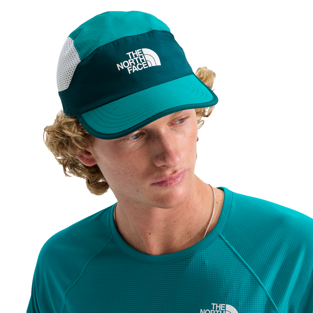 The North Face Summer LightRange Run Hat Pacific Teal/Restorative Teal