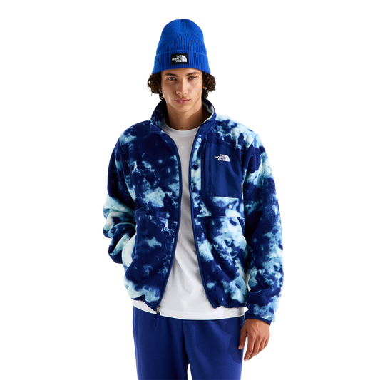 The North Face Yumiori Off Peak Full Zip Jacket Bold Blue Granitic Rock Print