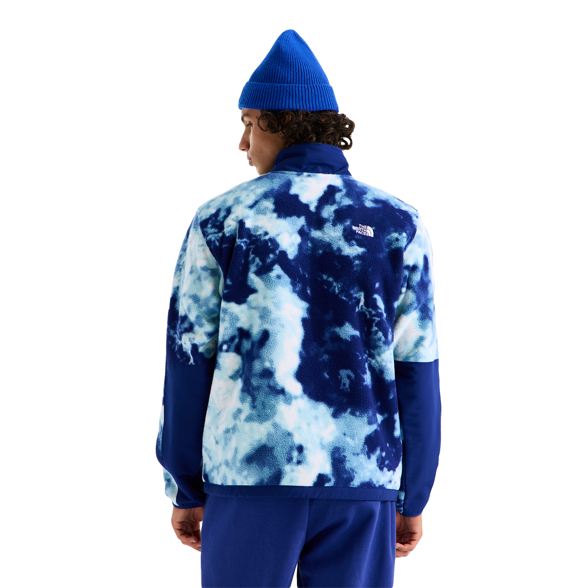 The North Face Yumiori Off Peak Full Zip Jacket Bold Blue Granitic Rock Print