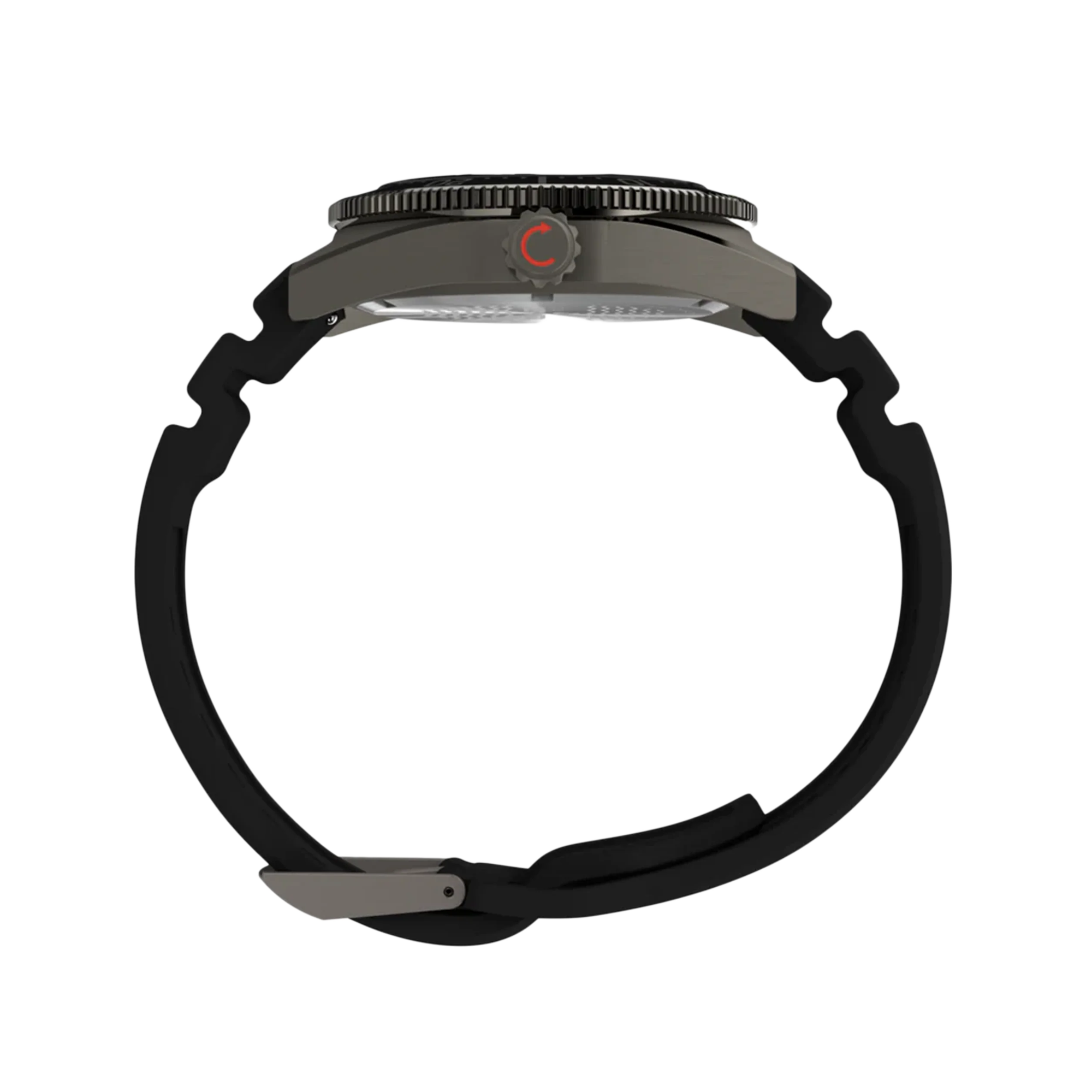 Timex Deep Water Reef Watch Black Silicon Strap TW2W74700