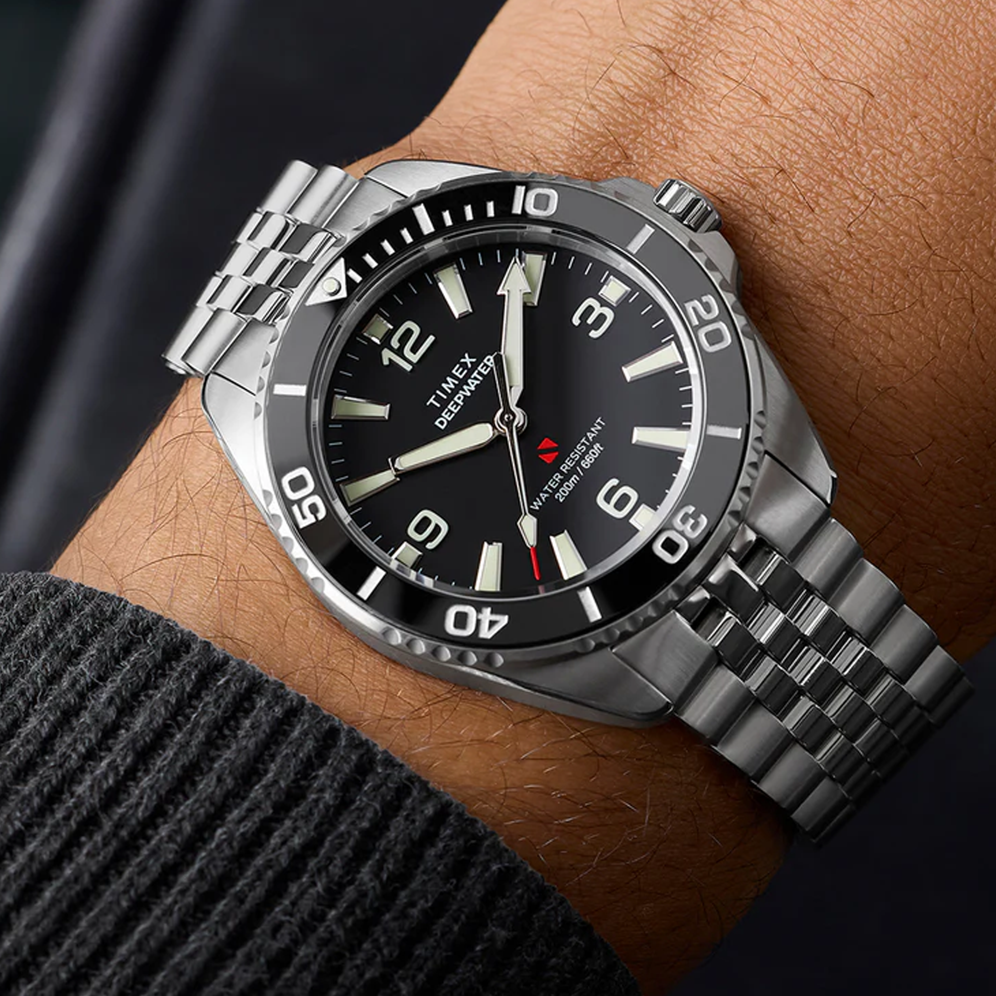 Timex Deepwater Arctic 40mm Silver Bracelet TW2Y64500