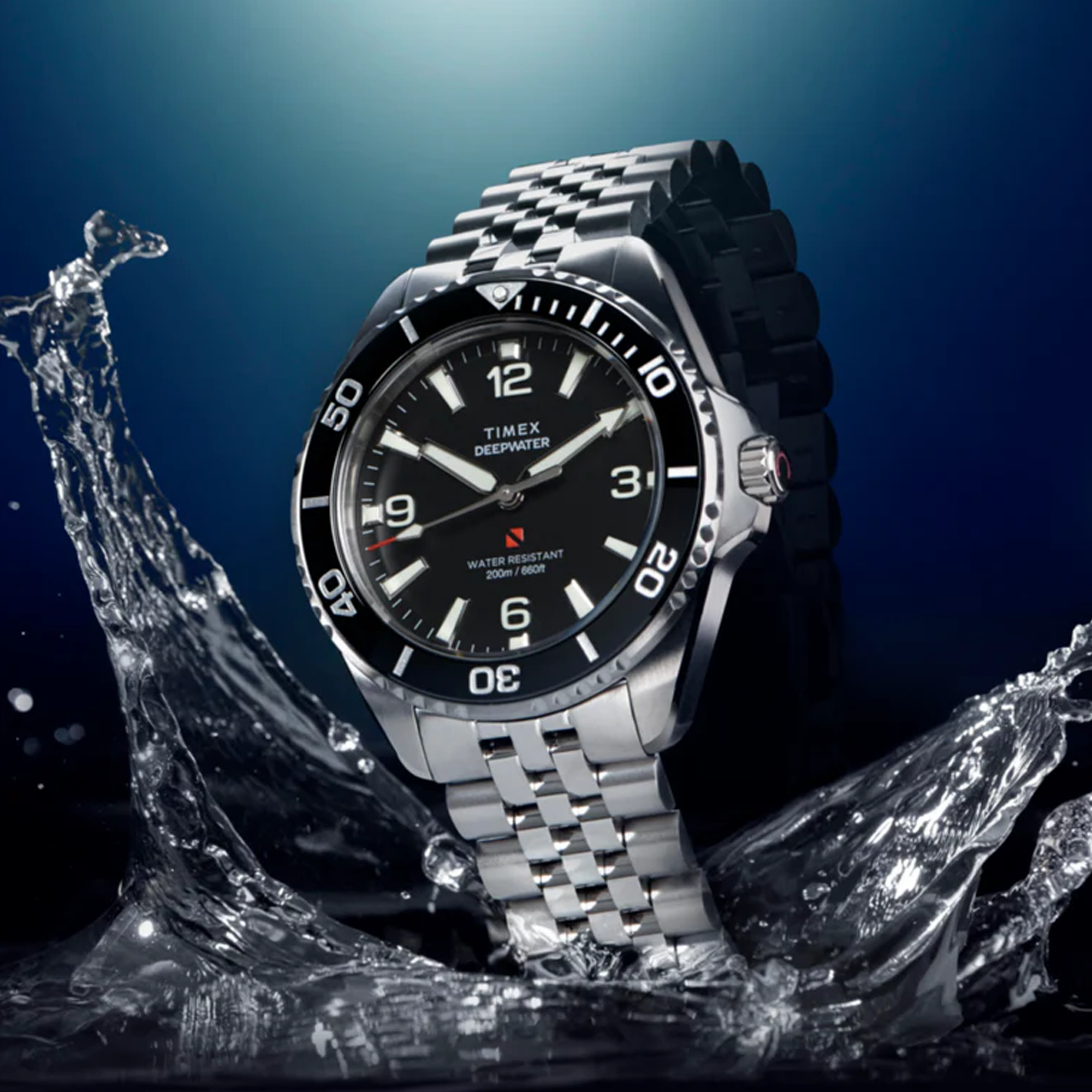 Timex Deepwater Arctic 40mm Silver Bracelet TW2Y64500