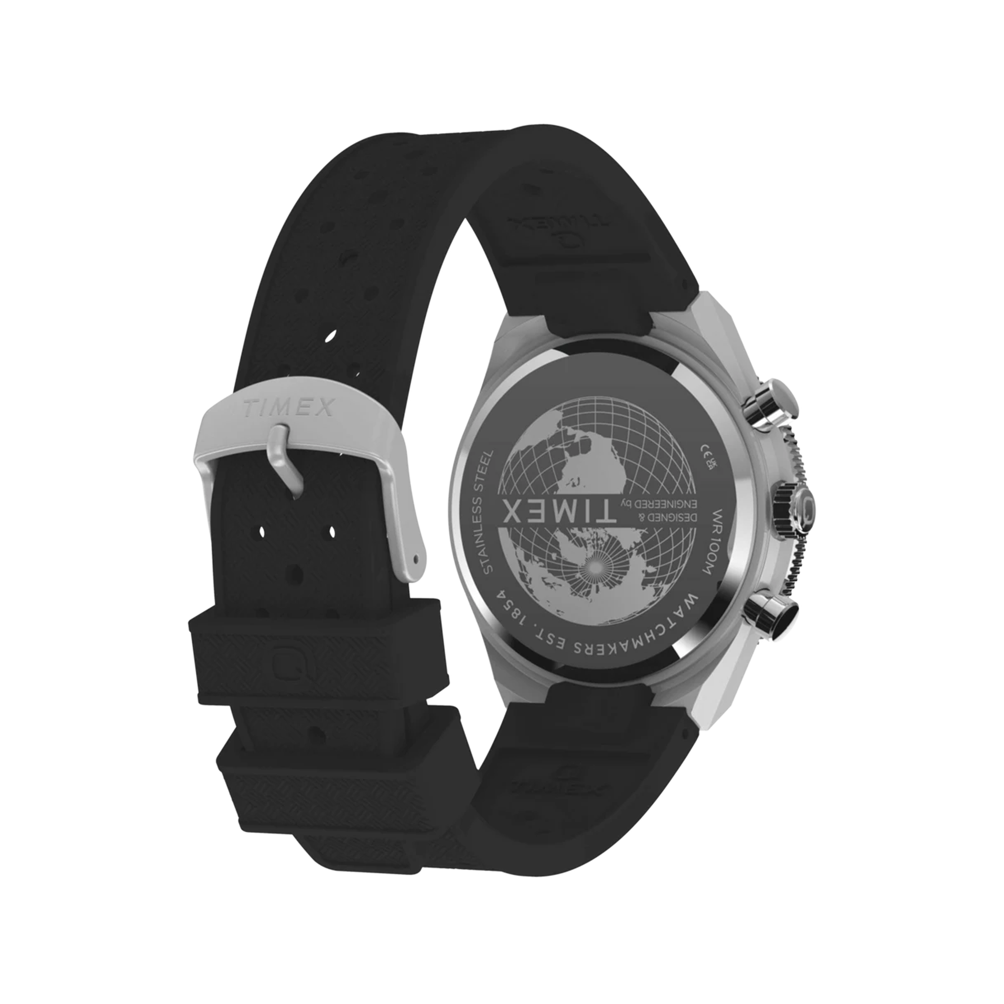 Timex Q Continental Chronograph Silver Bracelet TW2Y56100