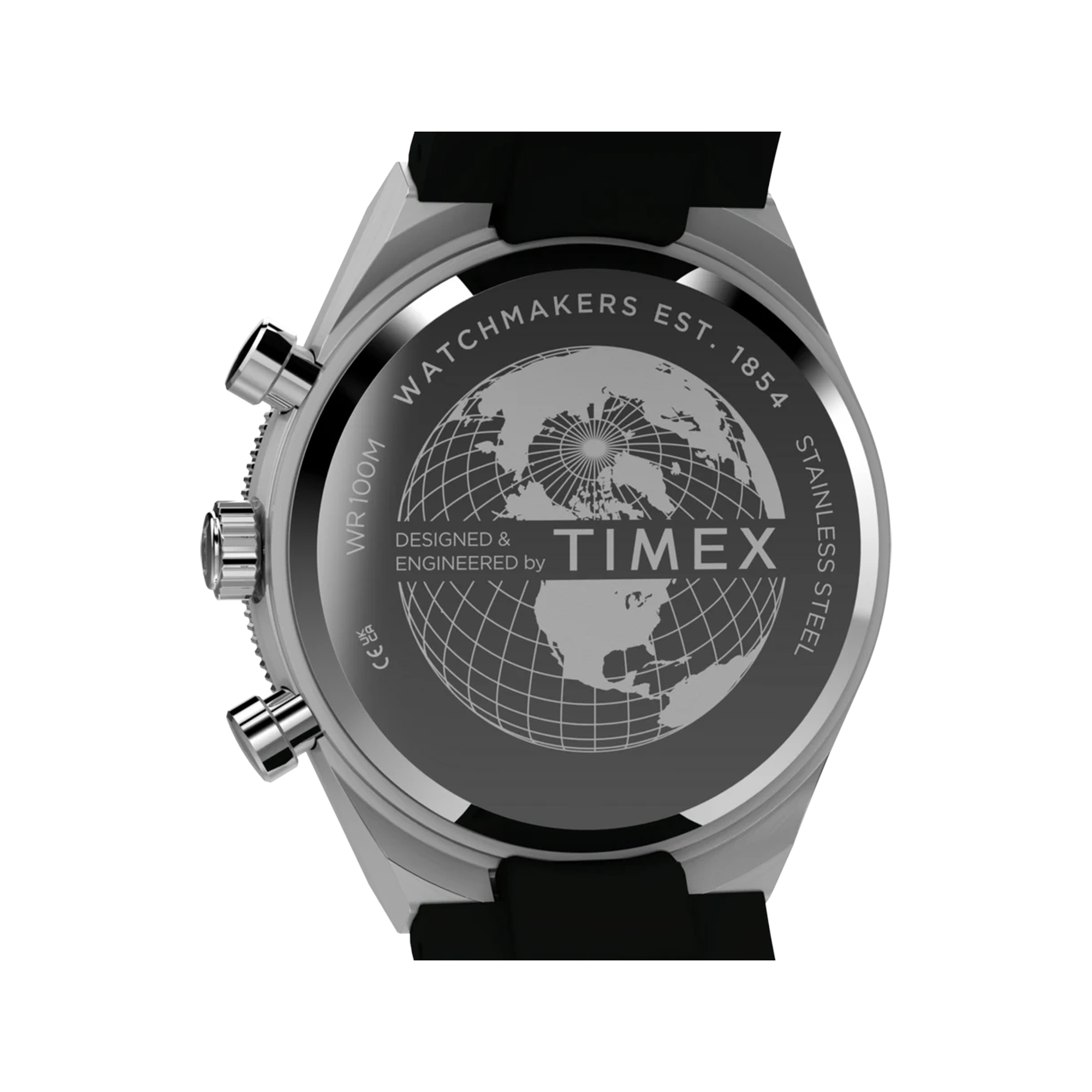 Timex Q Continental Chronograph Silver Bracelet TW2Y56100