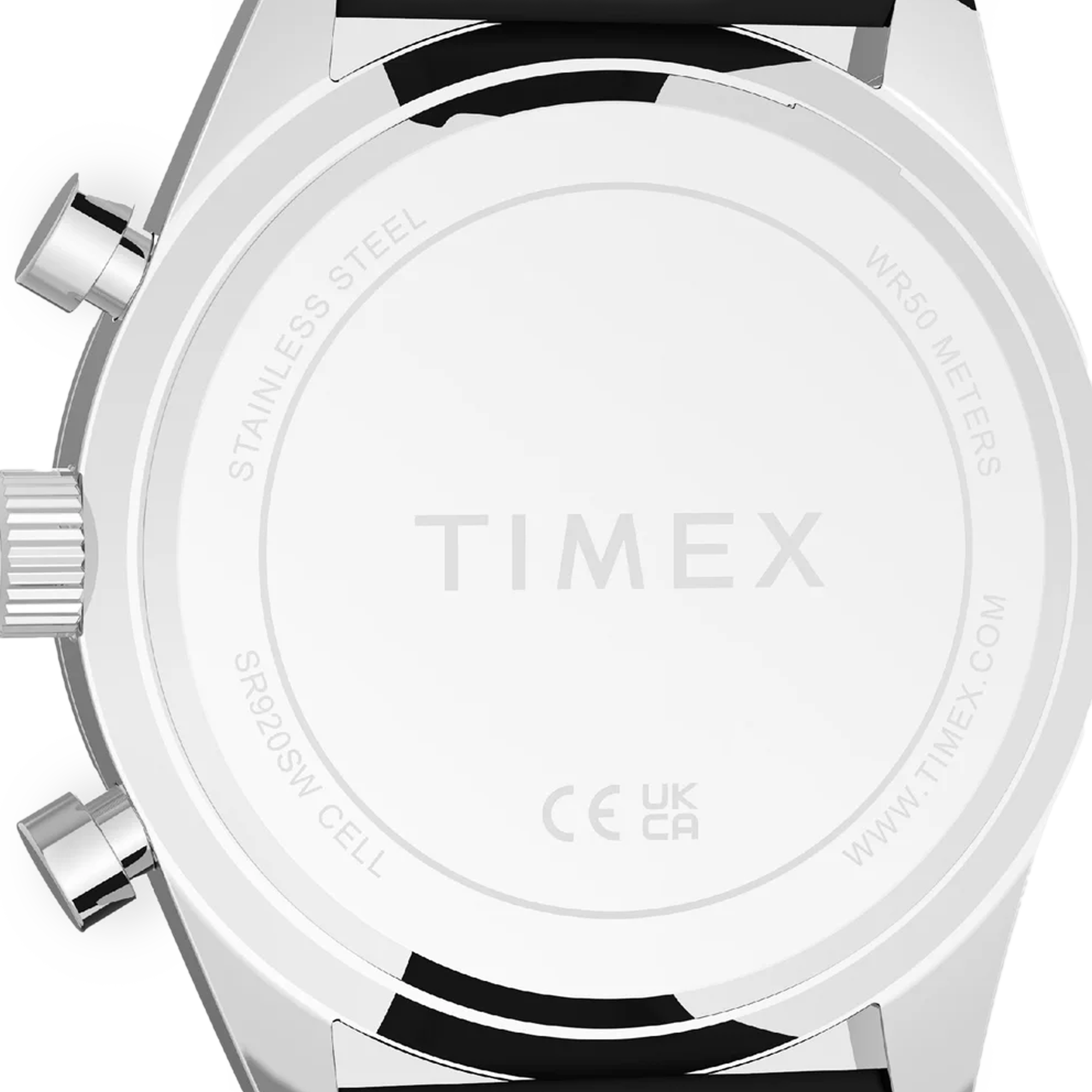 Timex Ridgefield Chronograph 42 Black Silicon TW2Y62300