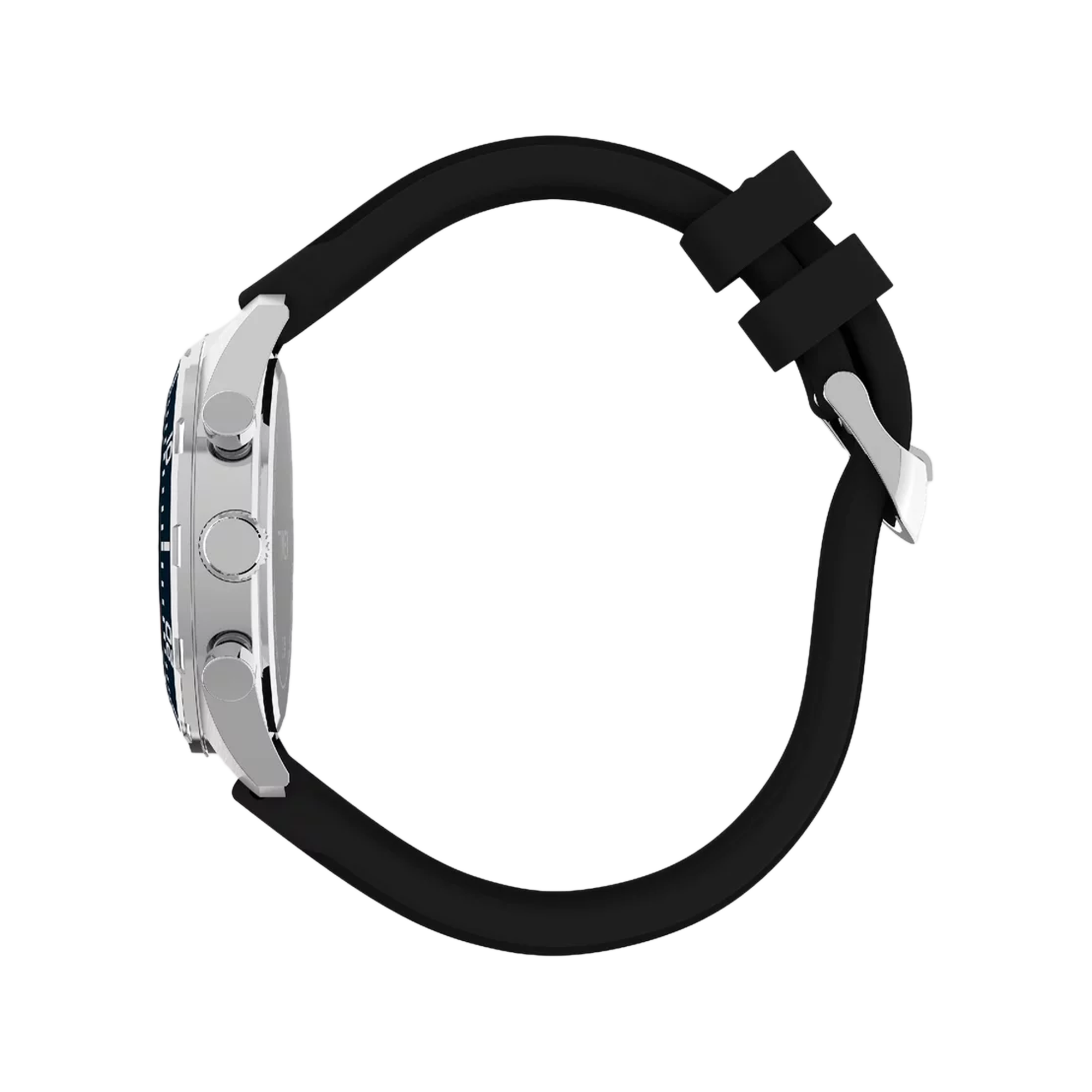 Timex Ridgefield Chronograph 42 Black Silicon TW2Y62300