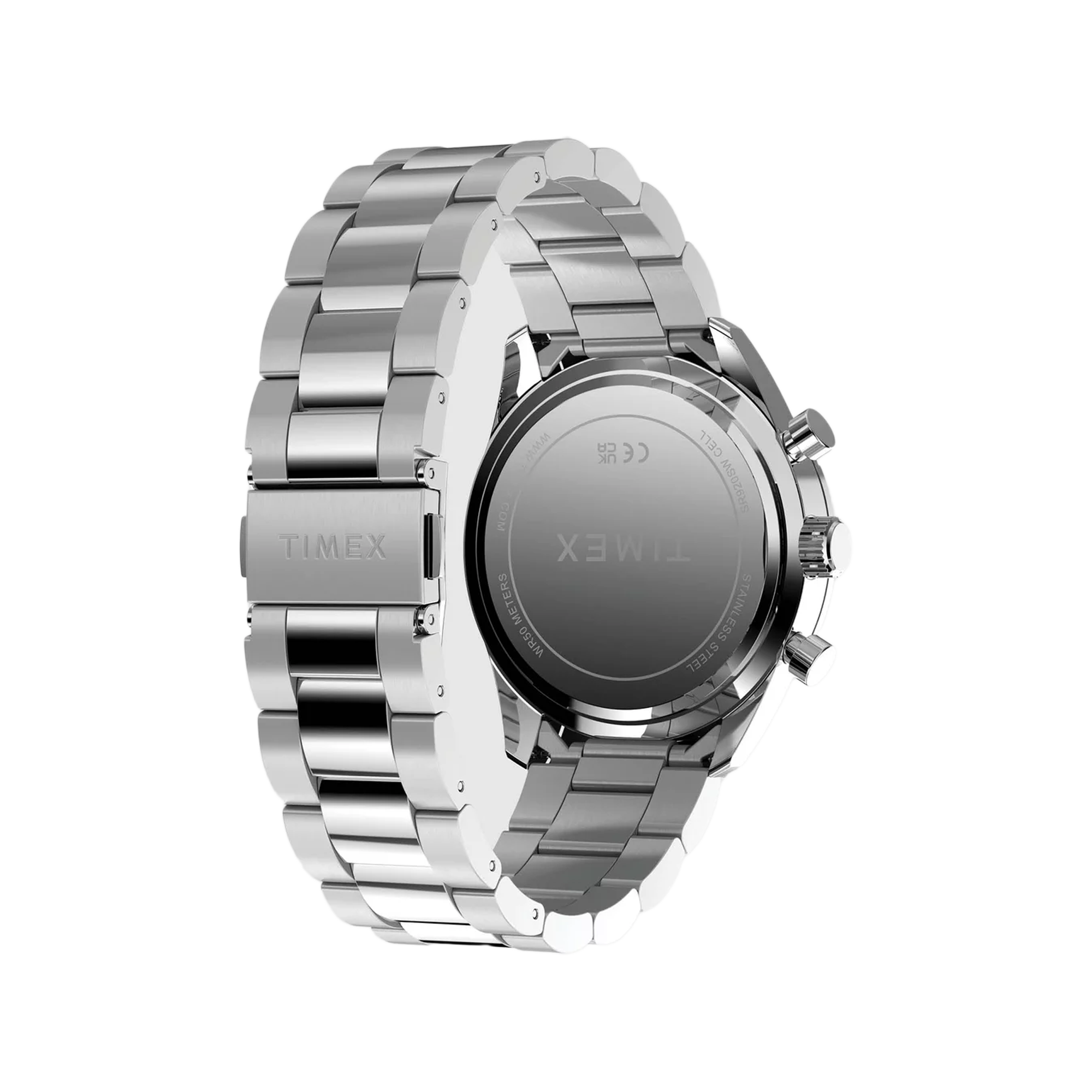 Timex Ridgefield Chronograph 42 Silver Bracelet TW2 Y56900