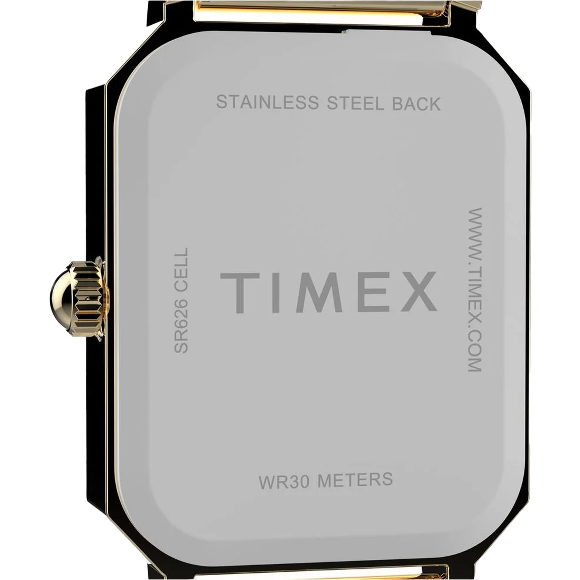 Timex Women's Rectangle Gold Bracelet TW2Y01200