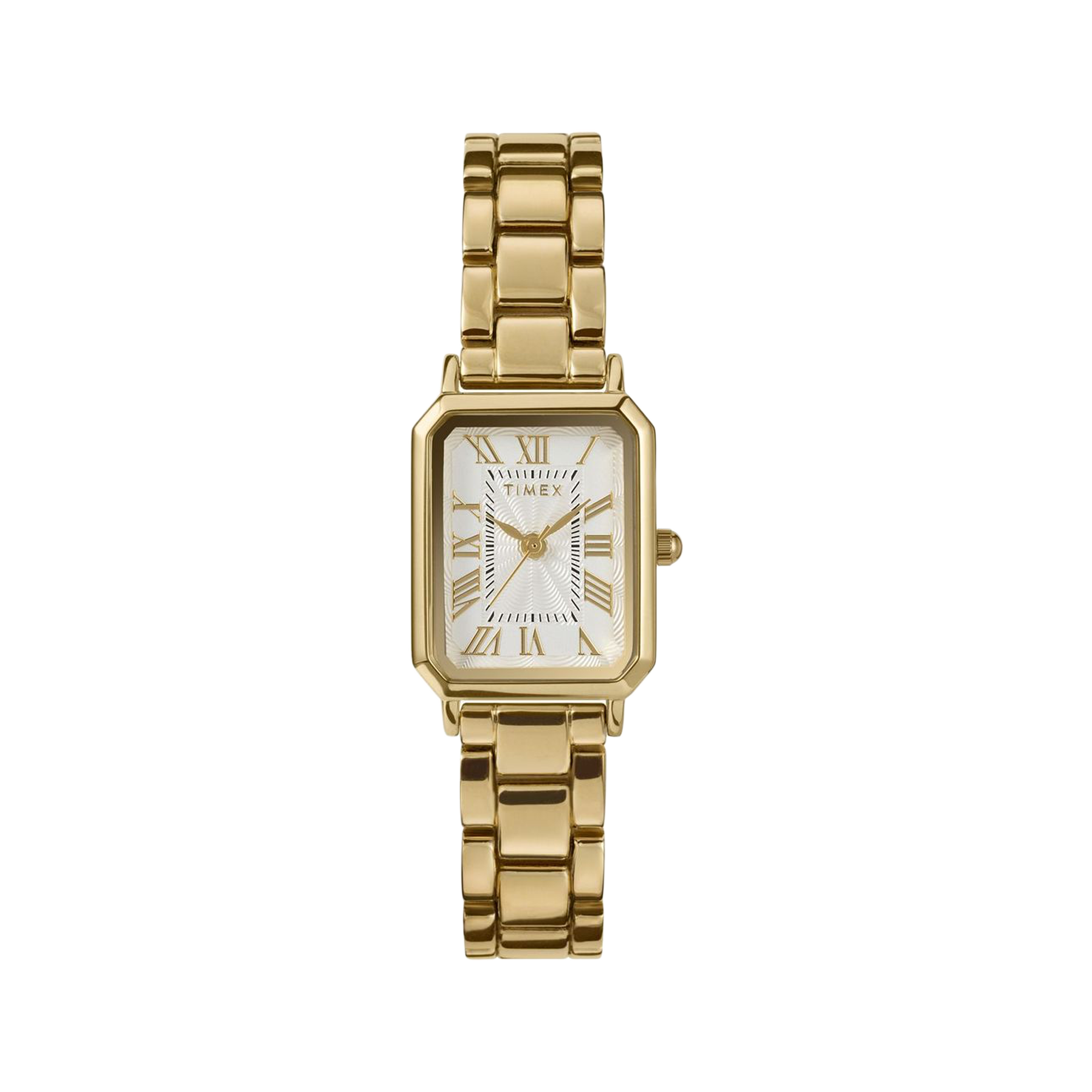 Timex Women's Rectangle Gold Bracelet TW2Y01200