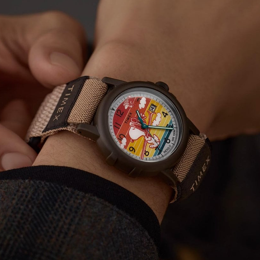 Timex x Peanuts - Camper Ski Peanuts 38mm Watch