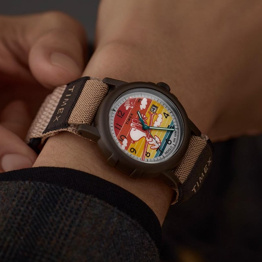Timex x Peanuts - Camper Ski Peanuts 38mm Watch