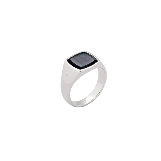 Tom Wood Kay Ring Blue Hawk Eye