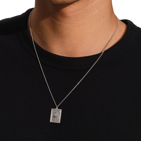 Tom Wood Tarot Strength Pendant Necklace