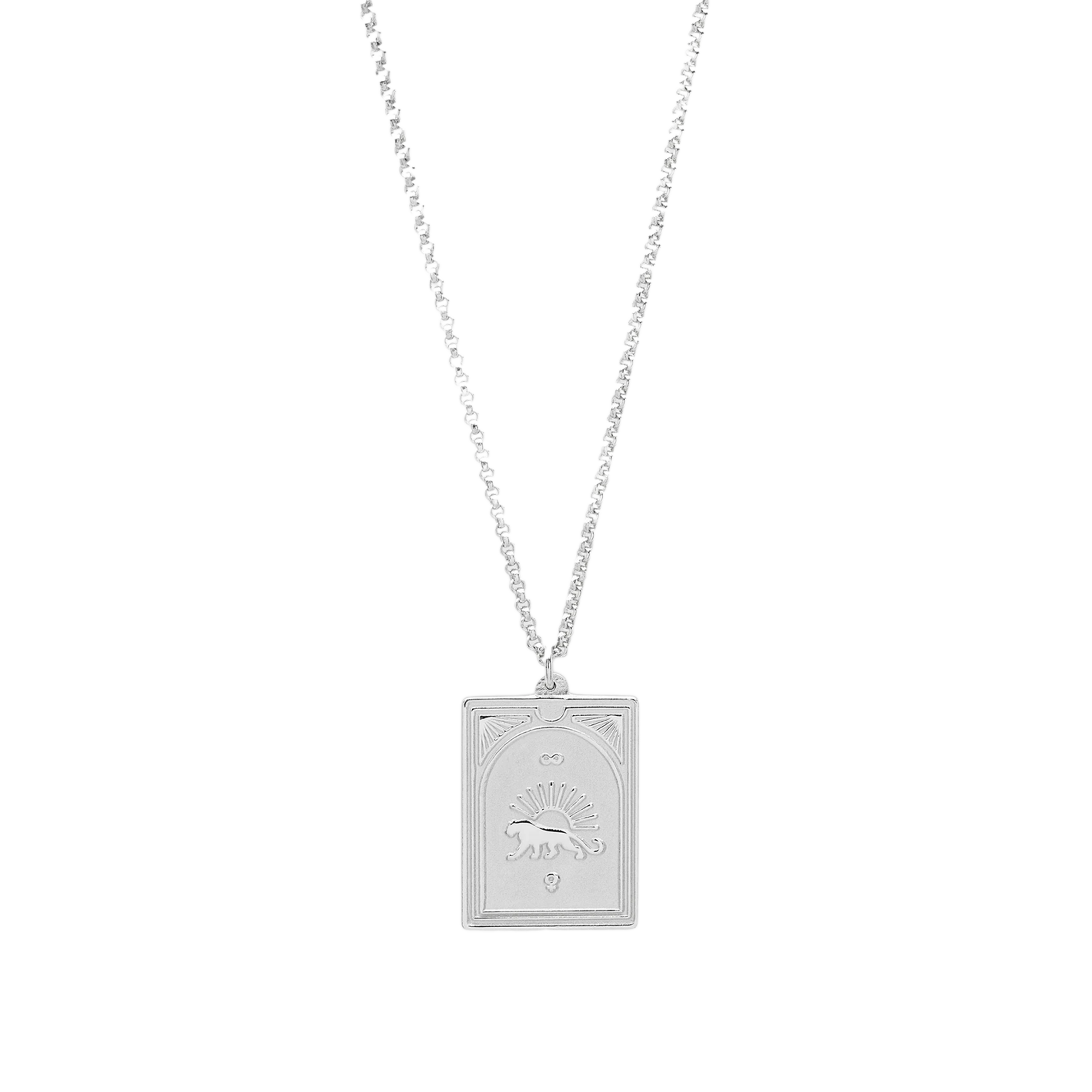 Tom Wood Tarot Strength Pendant Necklace