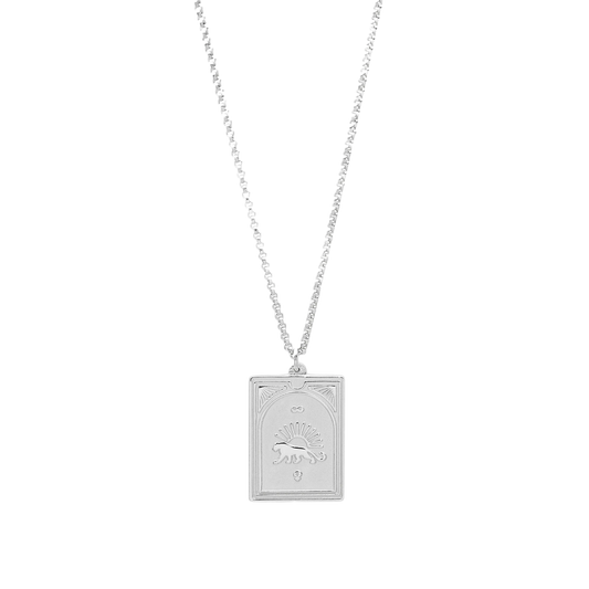 Tom Wood Tarot Strength Pendant Necklace