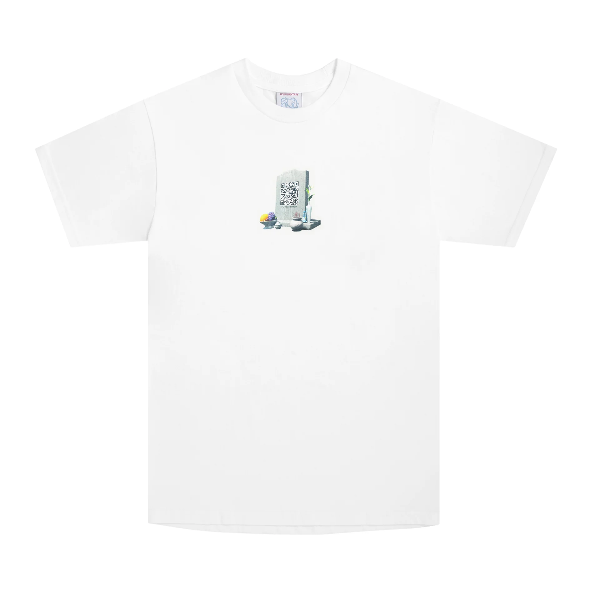 Sci-Fi Fantasy Tombstone Tee White SFFWIN24015-02