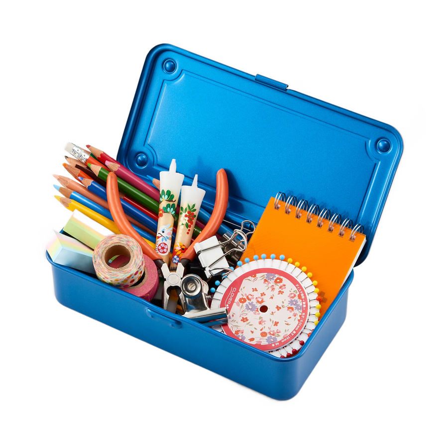 Toyo Steel Stackable Toolbox T-190 NV Navy