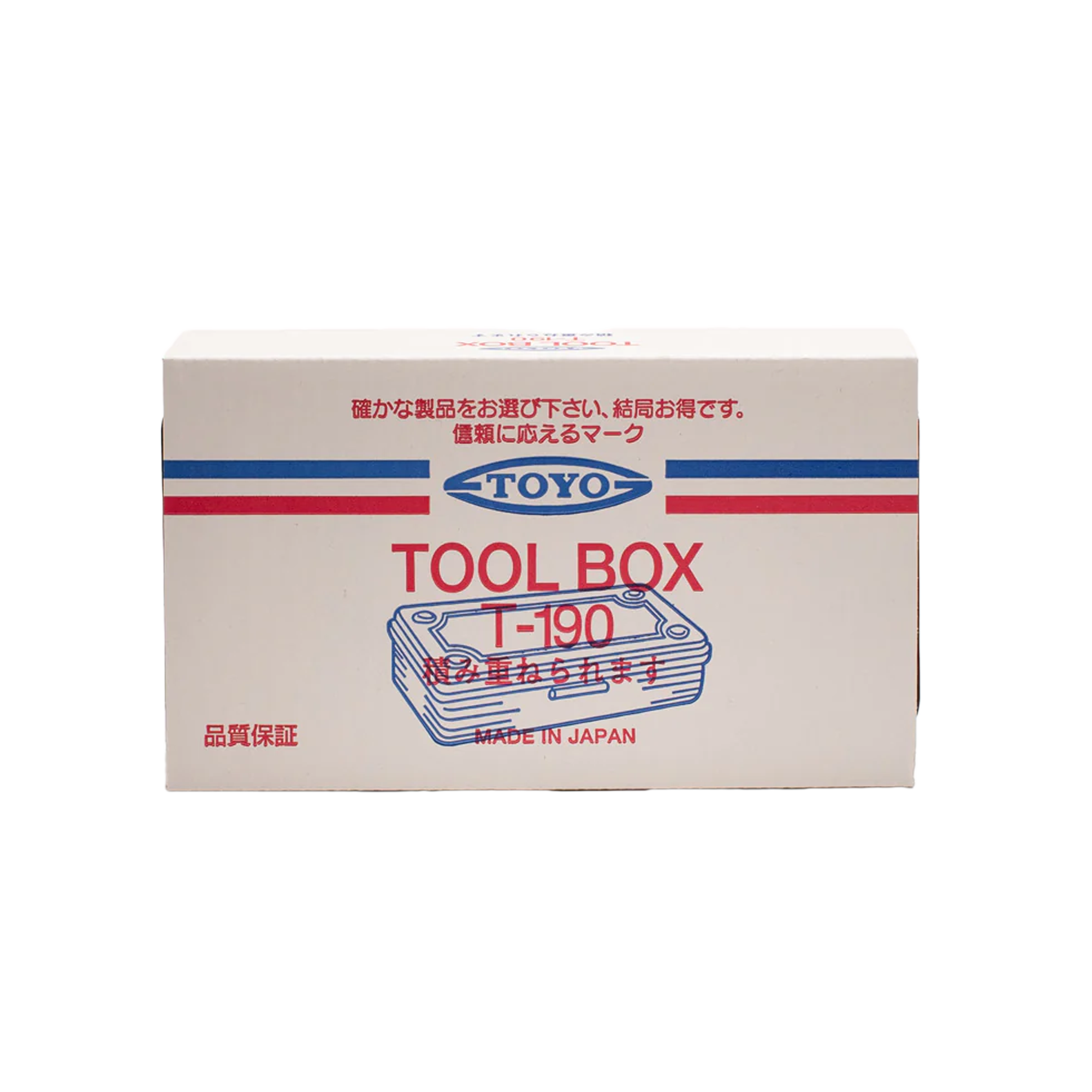 Toyo Steel Stackable Toolbox T-190 TI Titanium