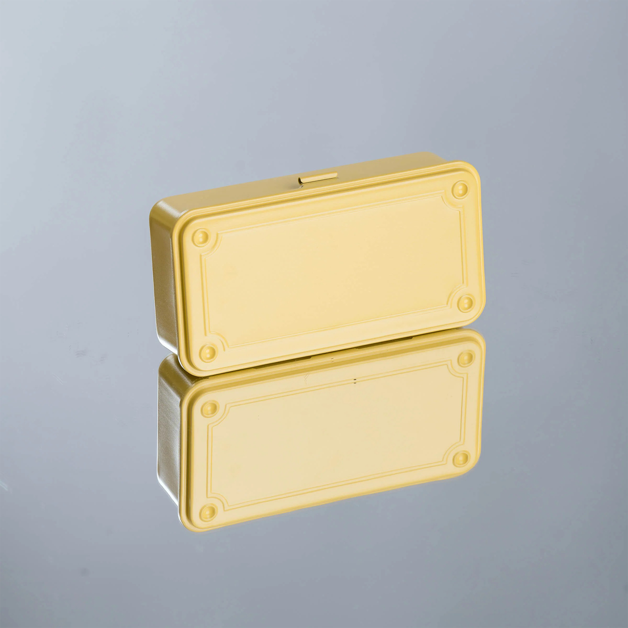 Toyo Steel Stackable Toolbox T-190 Y Italian Yellow