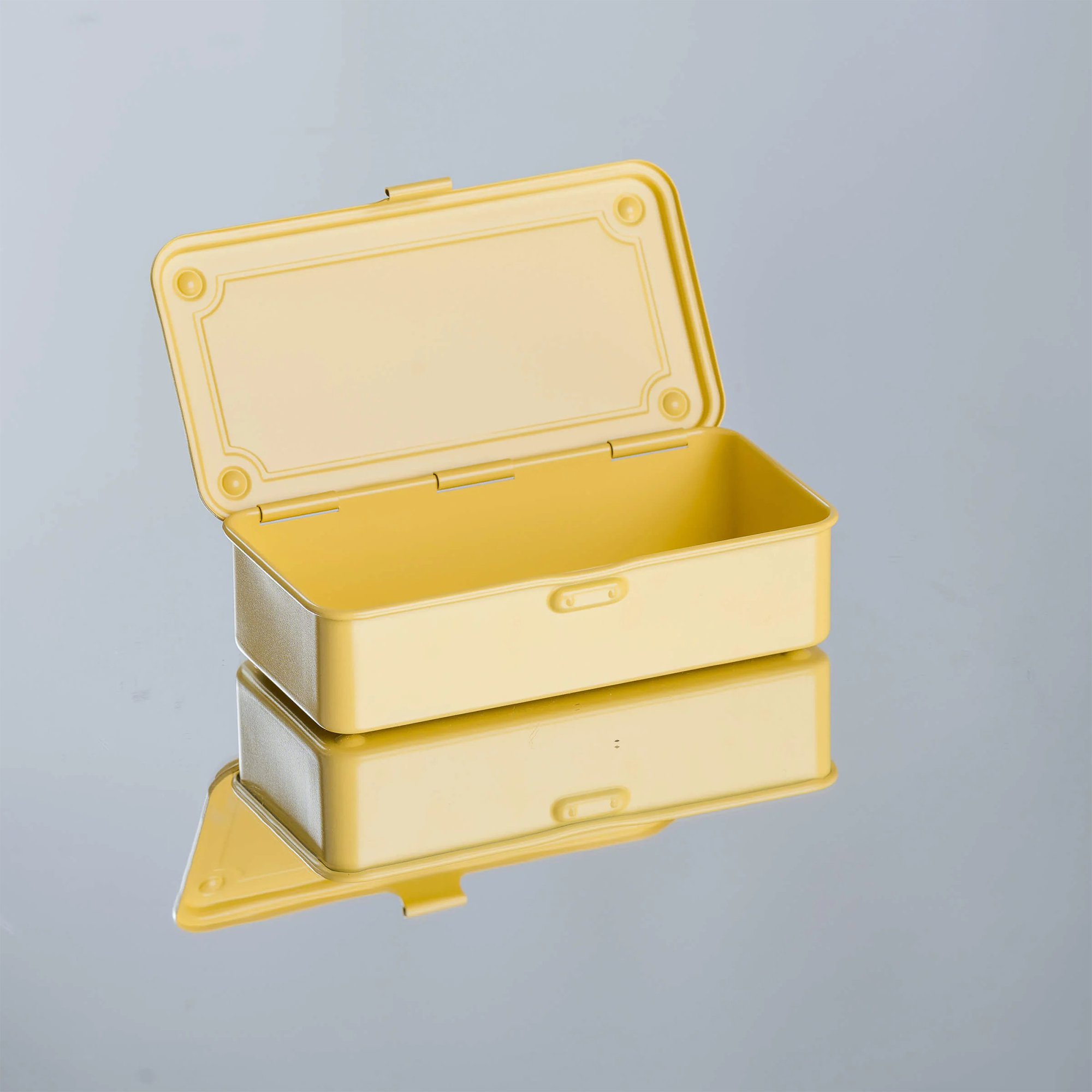 Toyo Steel Stackable Toolbox T-190 Y Italian Yellow