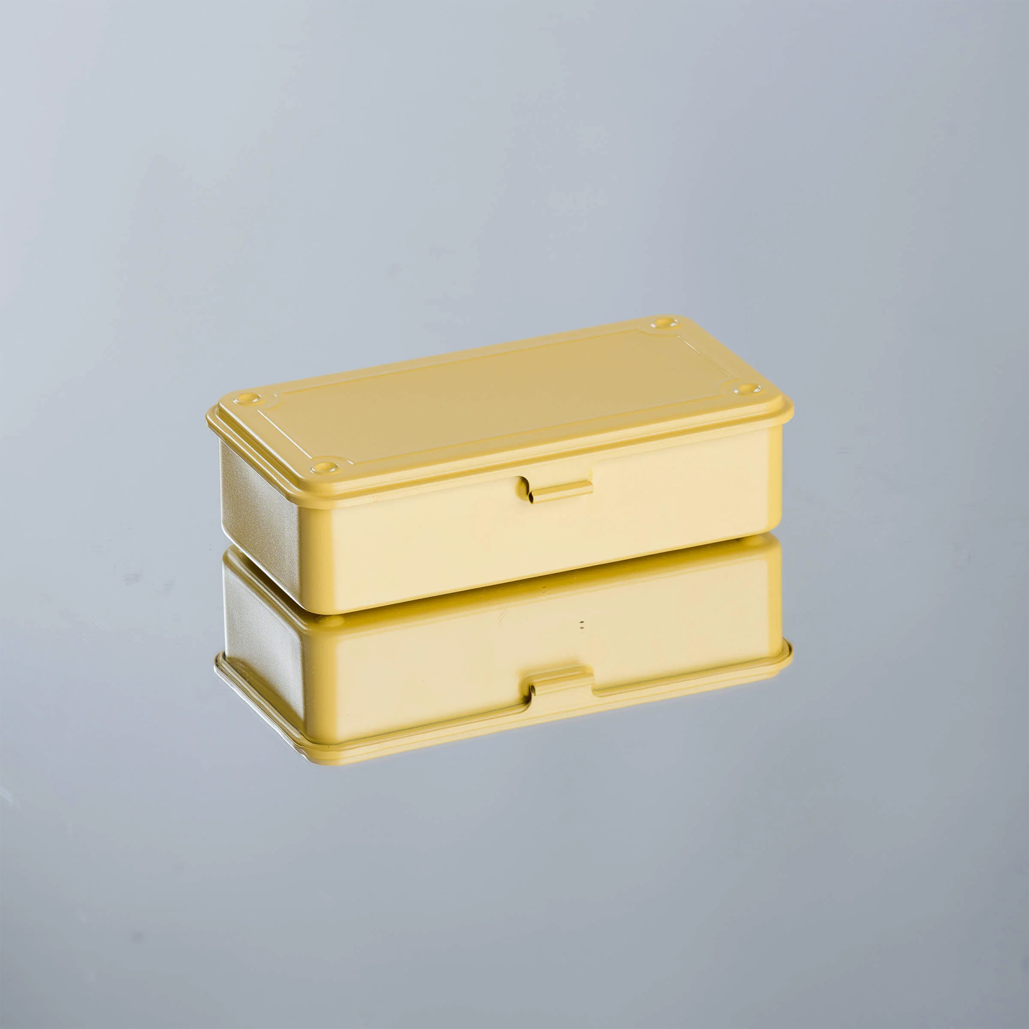 Toyo Steel Stackable Toolbox T-190 Y Italian Yellow