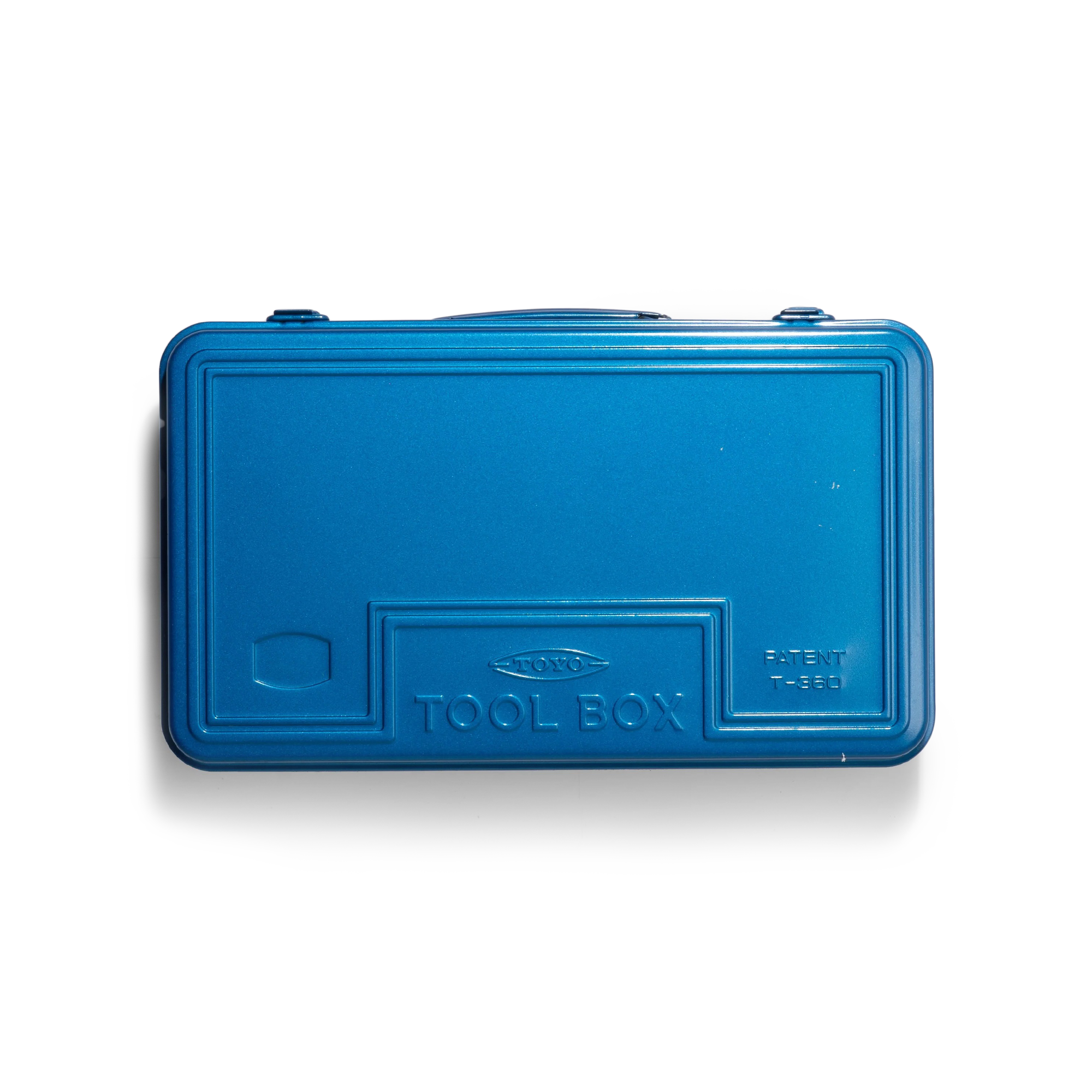 Toyo Steel Trunk Shape Toolbox T-360 B Blue