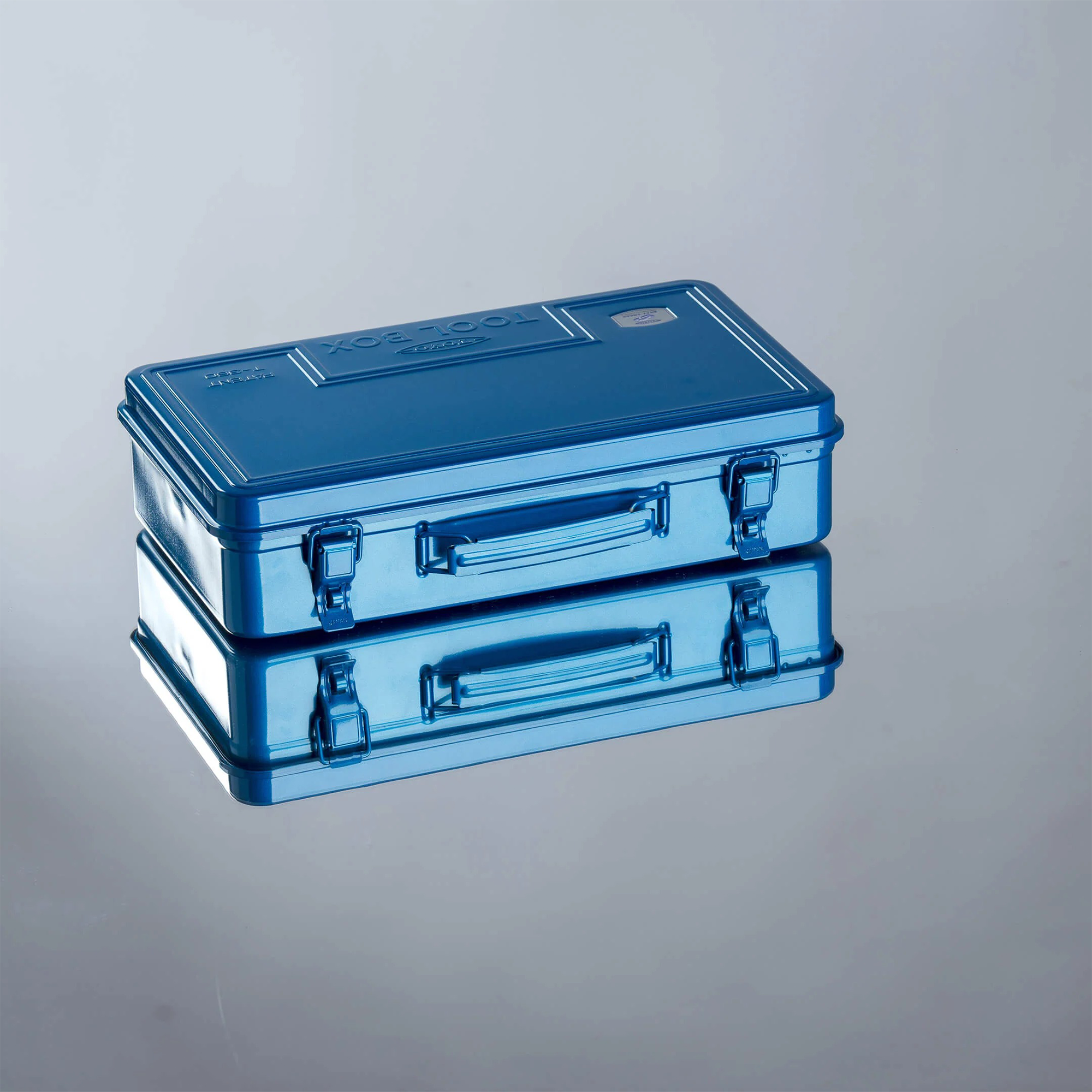 Toyo Steel Trunk Shape Toolbox T-360 B Blue