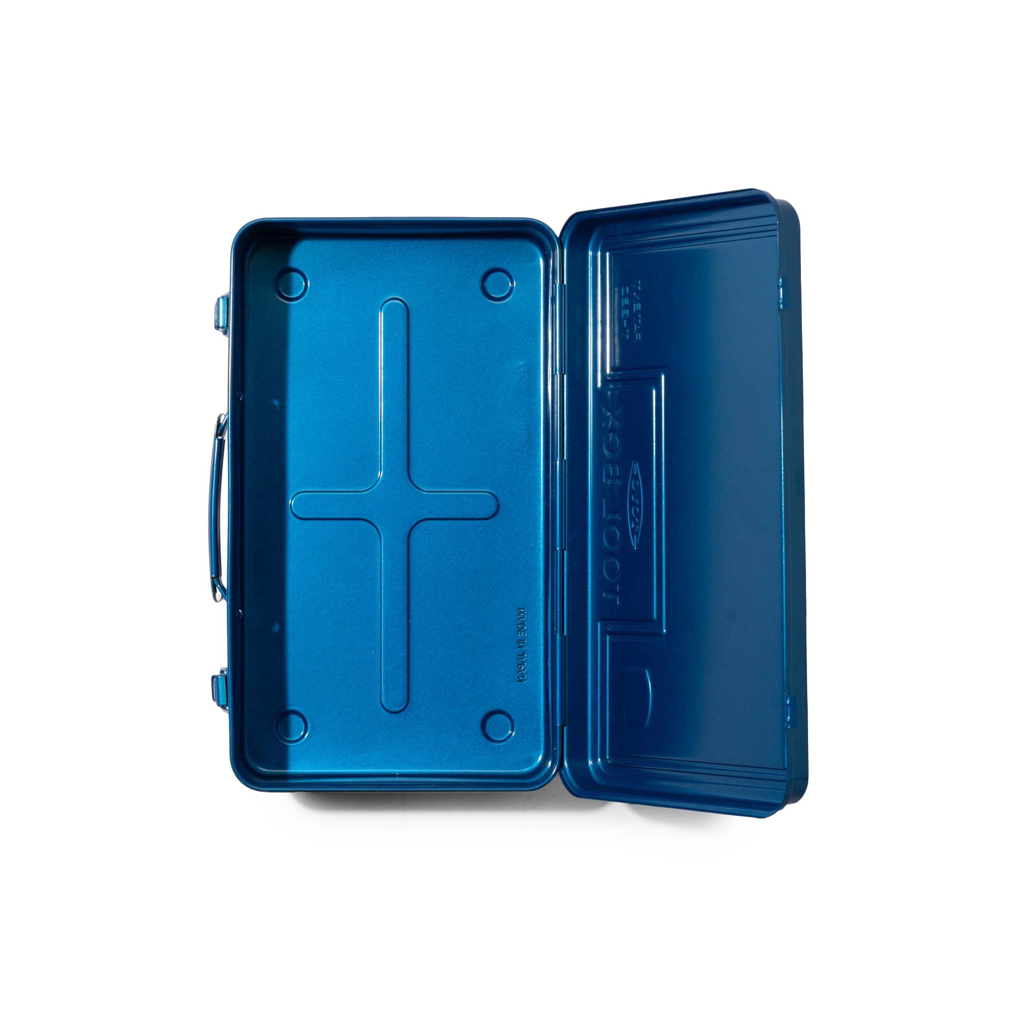 Toyo Steel Trunk Shape Toolbox T-360 B Blue