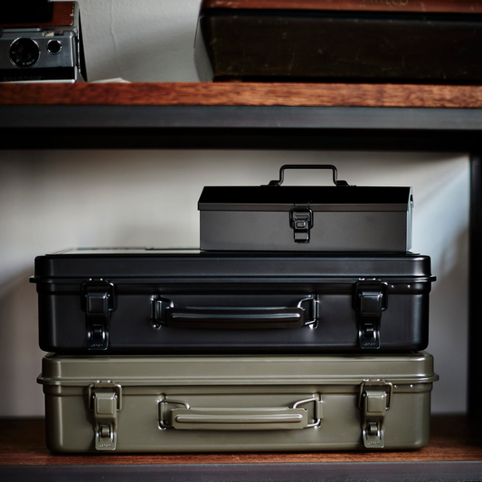 Toyo Steel Camber-Top Toolbox Y-350 BK Black