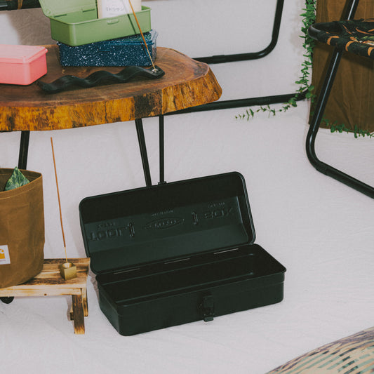 Toyo Steel Camber-Top Toolbox Y-350 BK Black