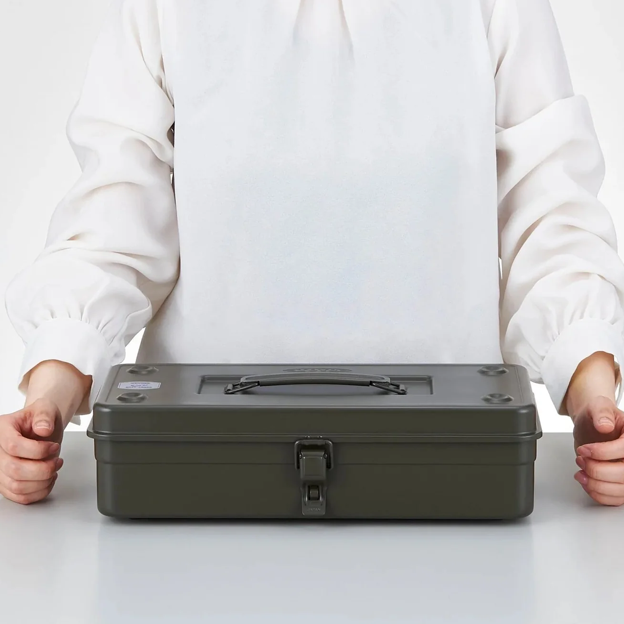 Toyo Trunk Shape Toolbox T-350 MG Moss Green