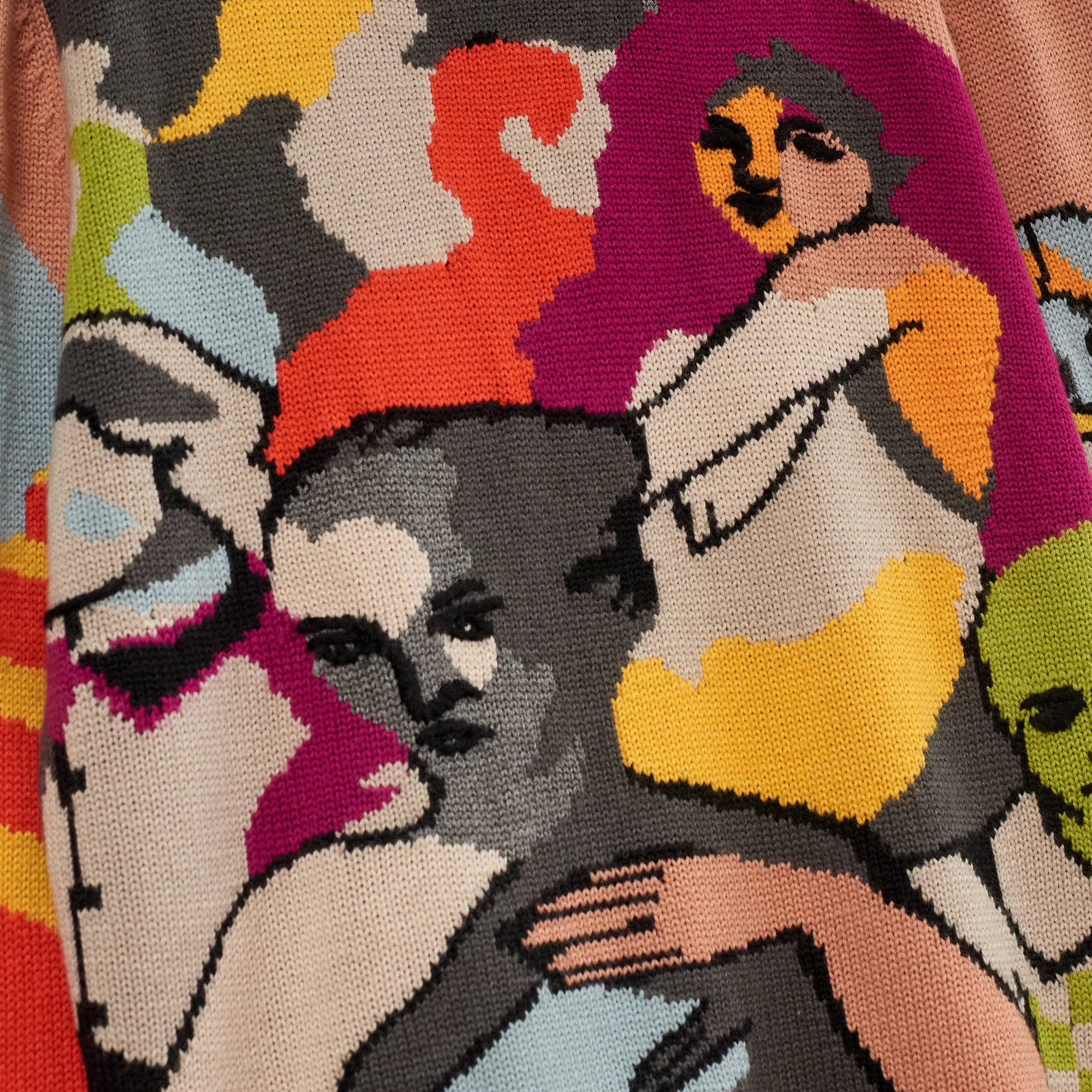 Kidsuper Two Step Hand Embrioderd Sweater