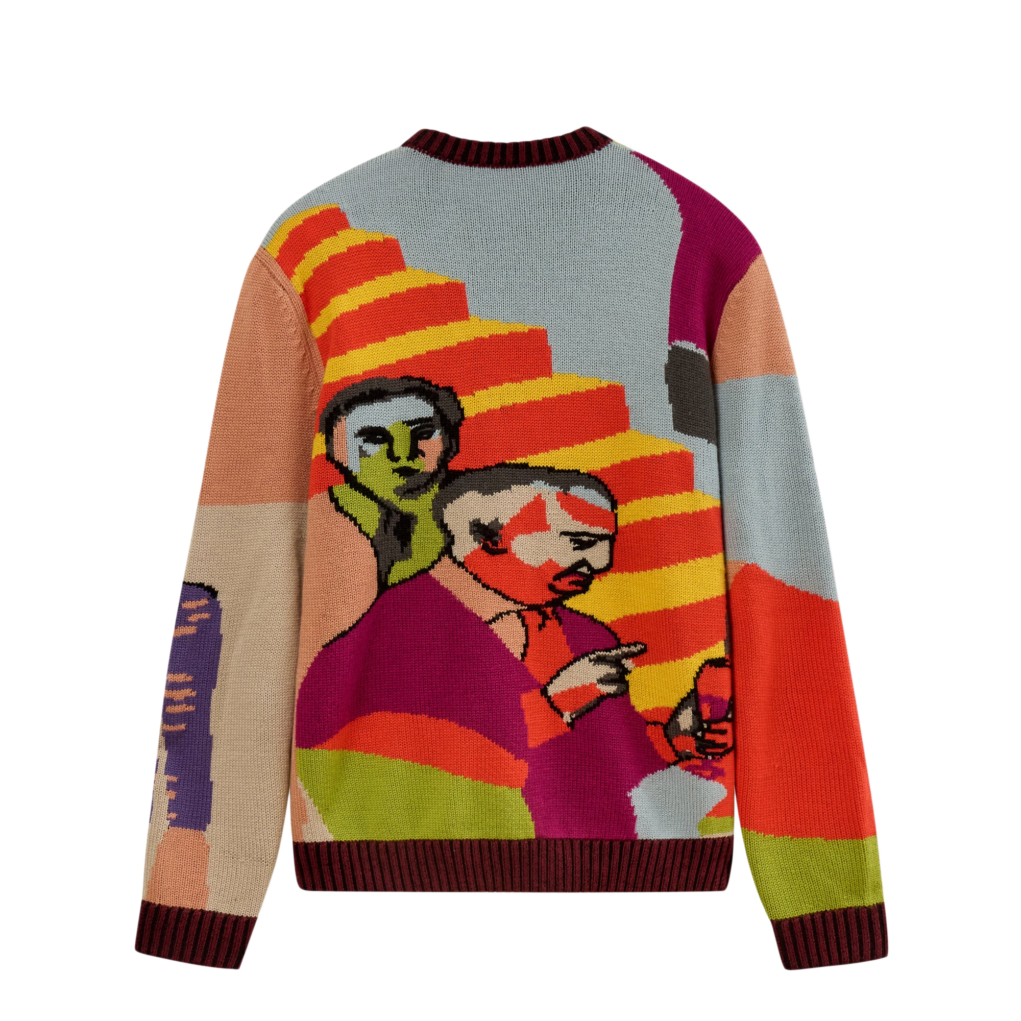 Kidsuper Two Step Hand Embrioderd Sweater