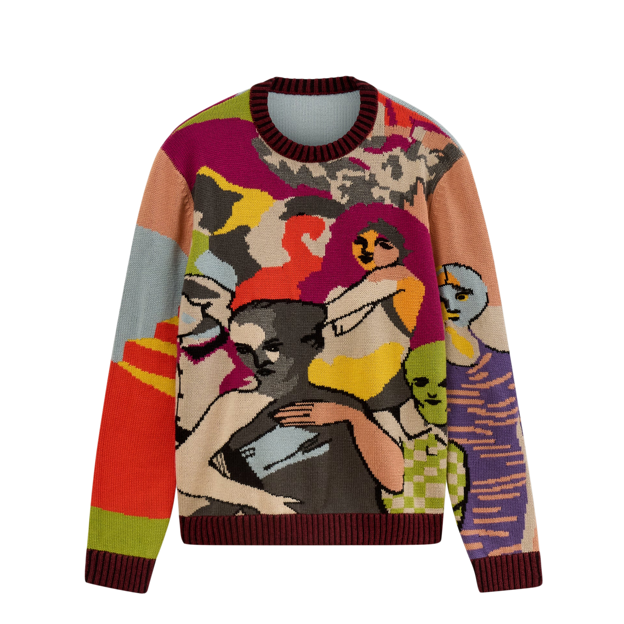 Kidsuper Two Step Hand Embrioderd Sweater