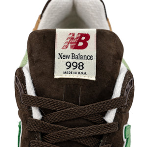 New Balance 998 Made in USA Brown/Green U998BG