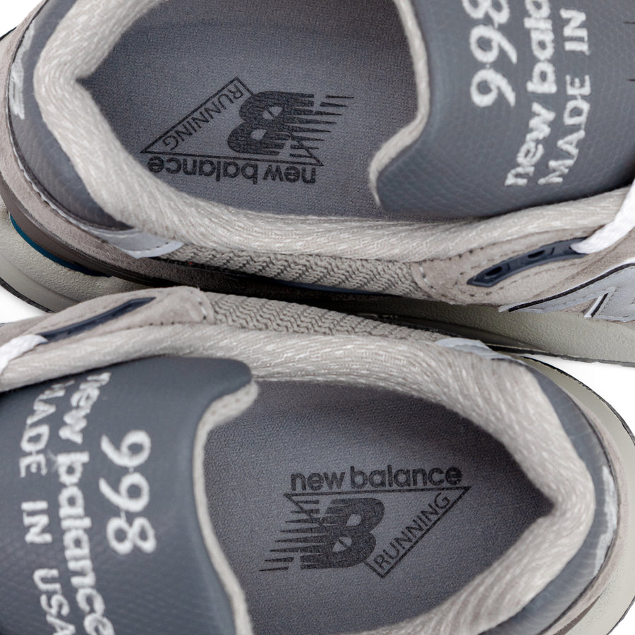 New Balance 998 Made in USA Grey U998GR