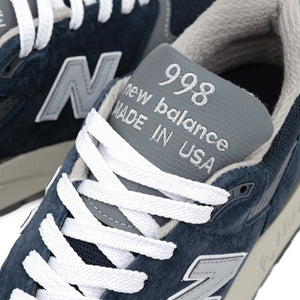 New Balance 998 V1 Made In USA Navy/Grey U998NV