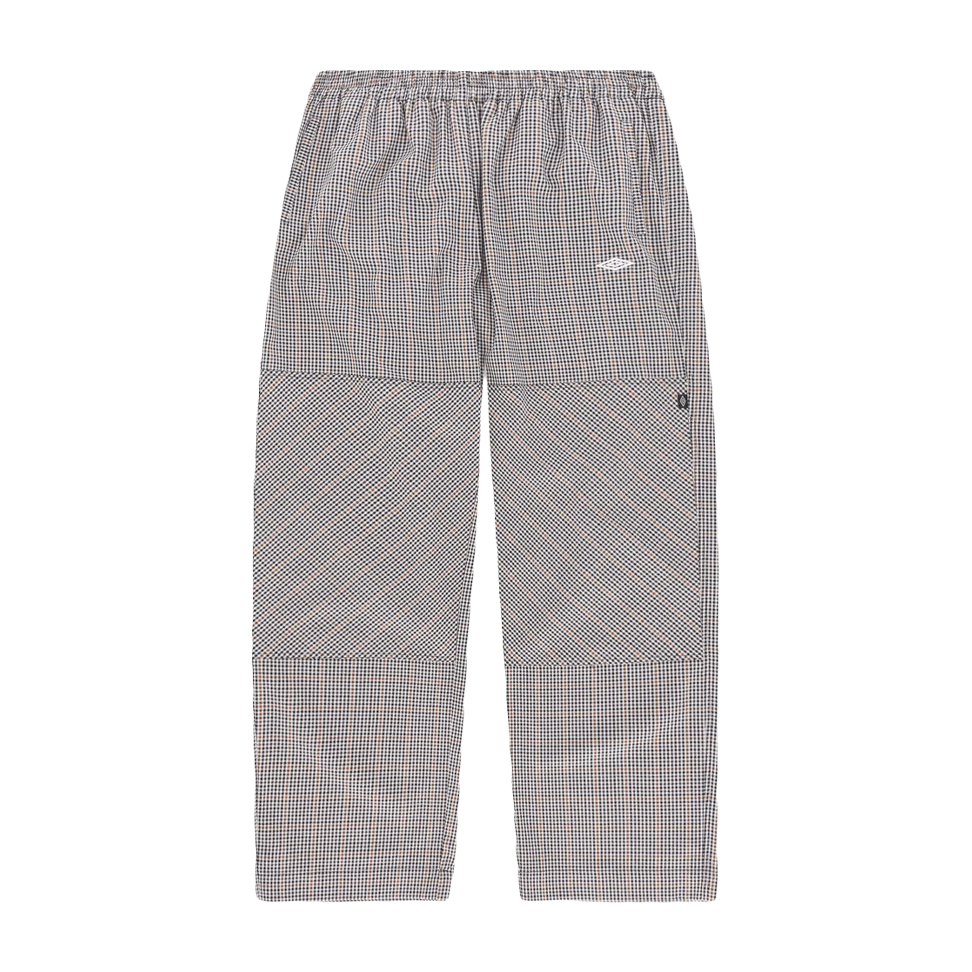 Umbro Club Check Pants Black White