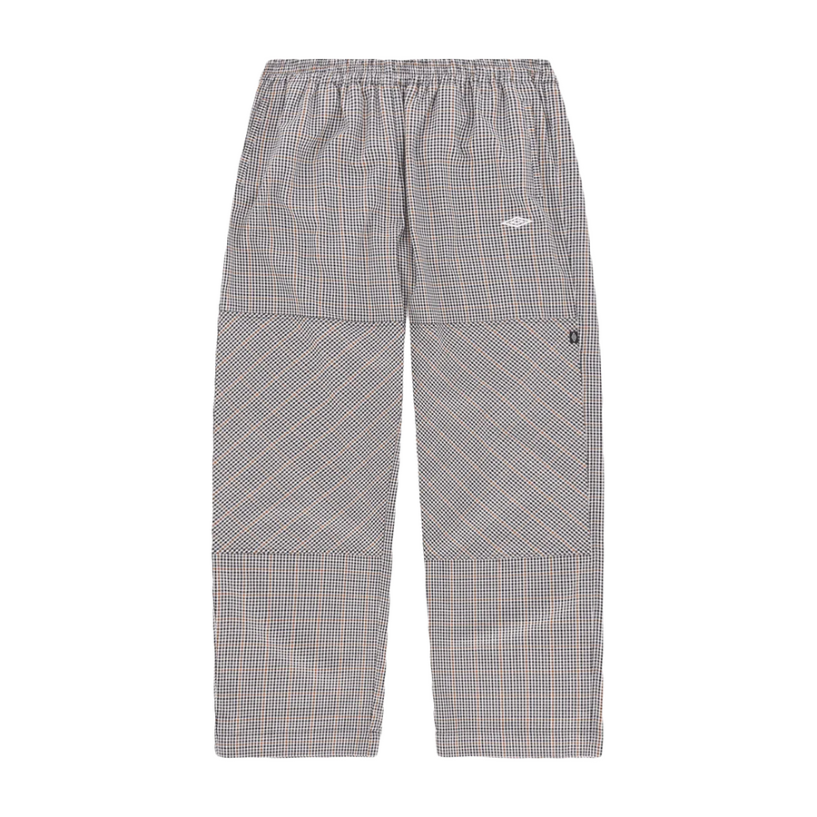 Umbro Club Check Pants Black White