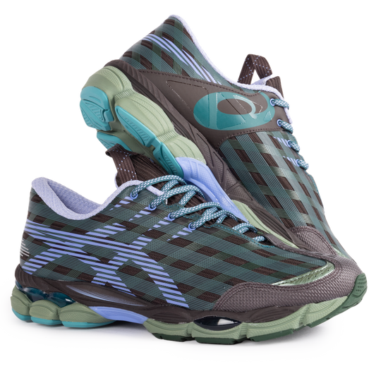 Asics US8-S Gel-SJ33 Roasted Coffee/Periwinkle Blue 1203B116.201