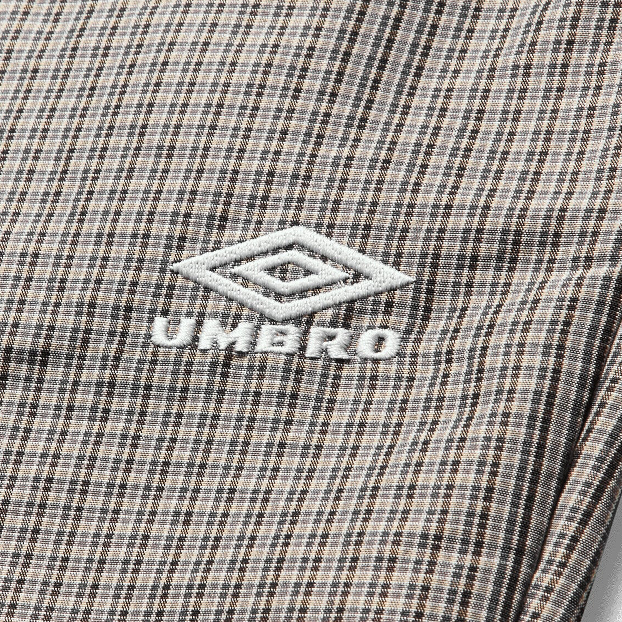 Umbro Check Track Pants Beige Black