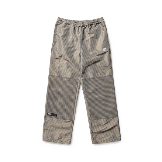 Umbro Check Track Pants Beige Black