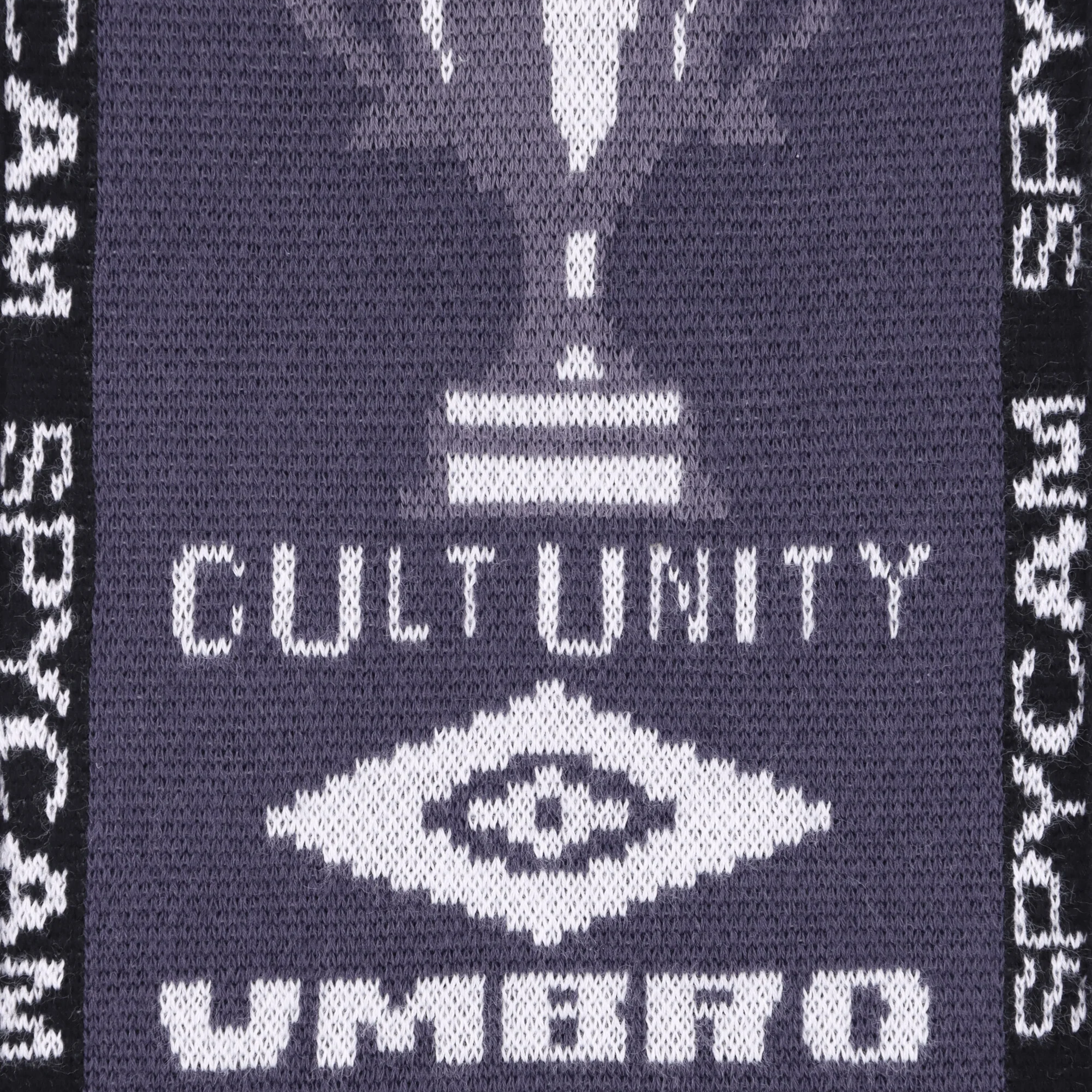 Umbro Cult Unity Scarf Black Grey