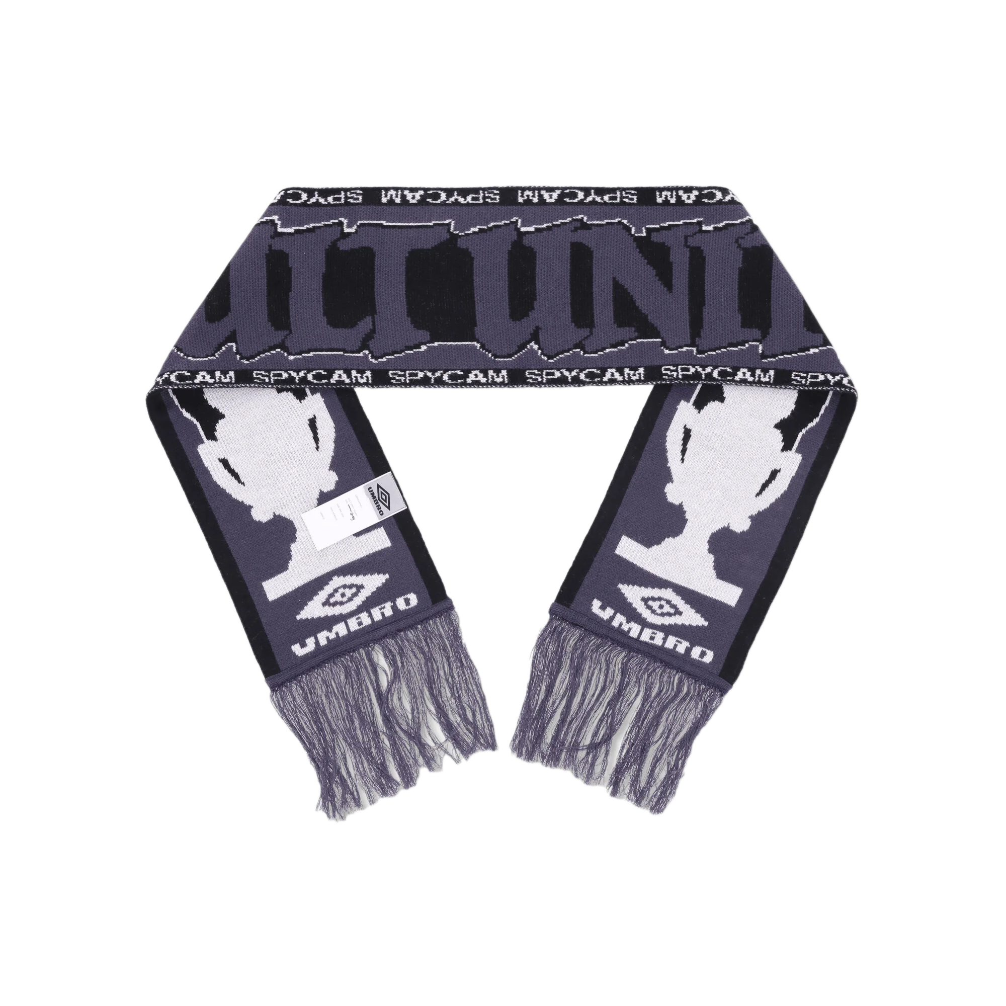 Umbro Cult Unity Scarf Black Grey