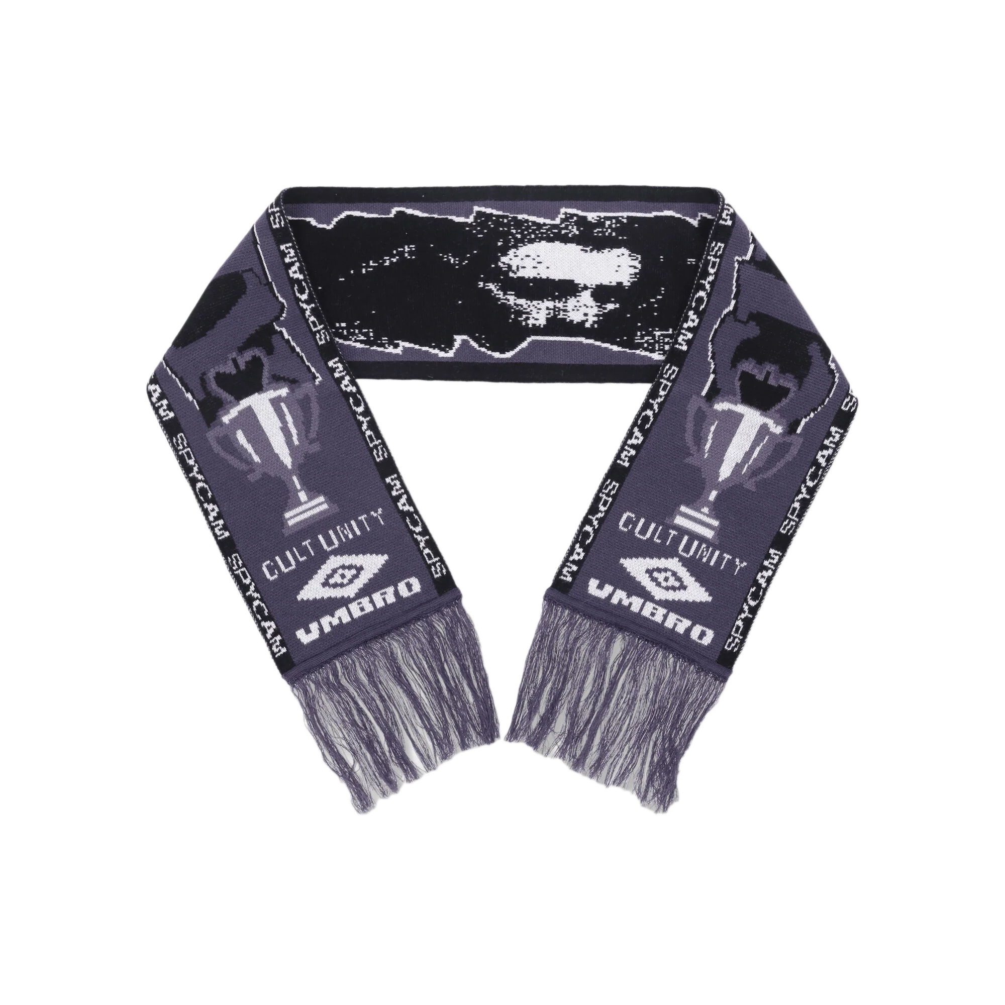 Umbro Cult Unity Scarf Black Grey
