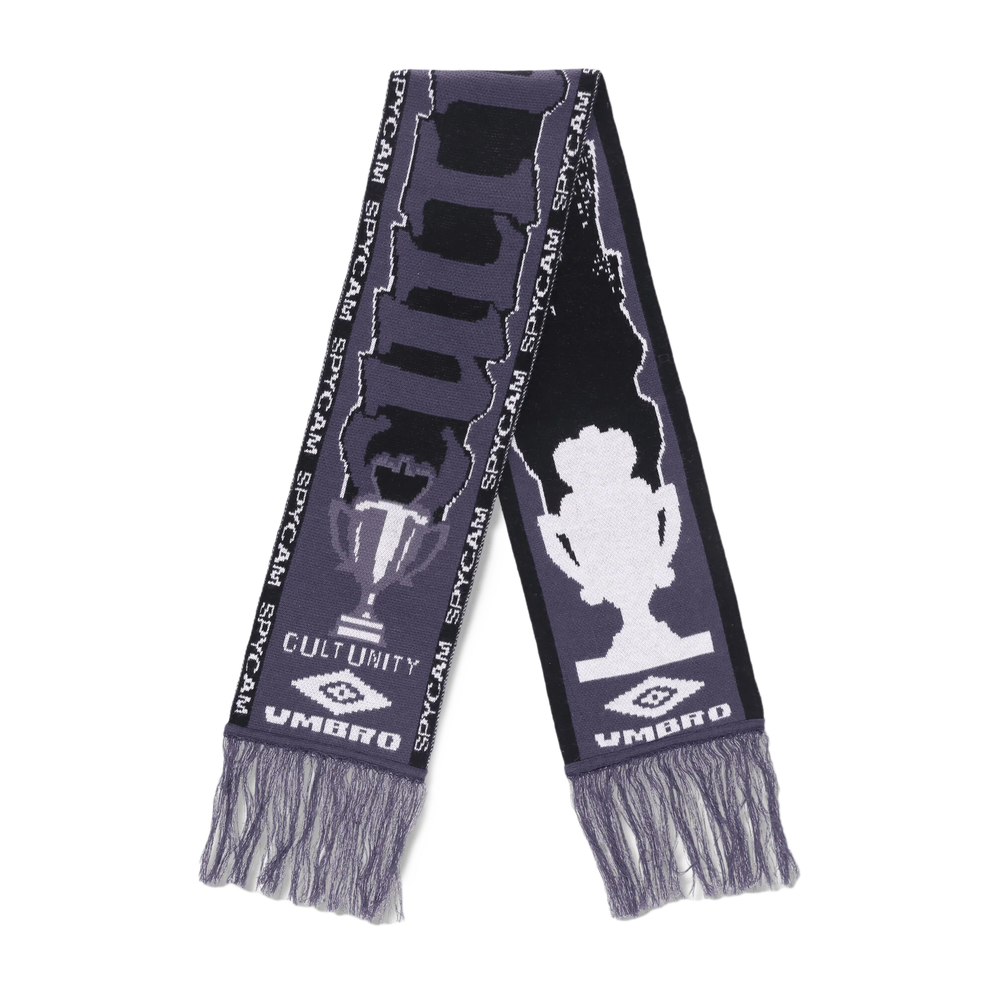 Umbro Cult Unity Scarf Black Grey