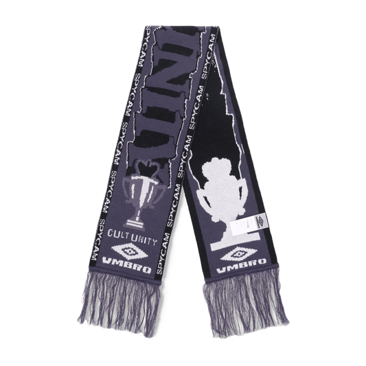 Umbro Cult Unity Scarf Black Grey